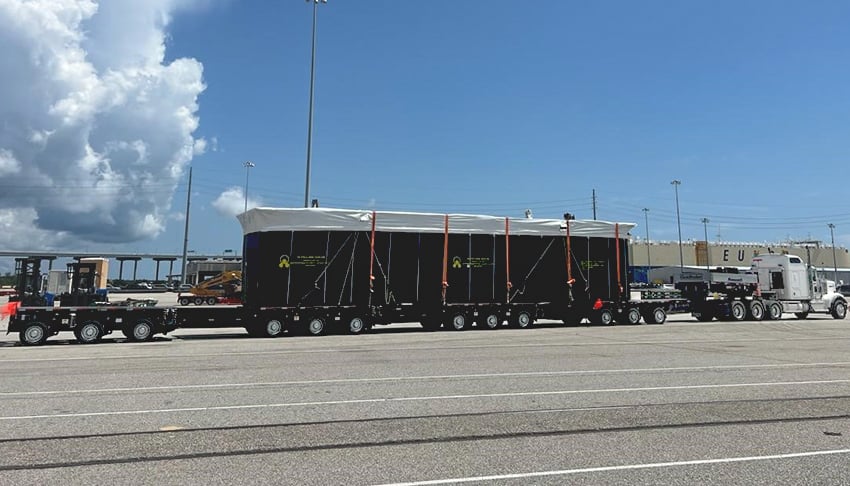 1 - Asset Based Carrier - hauling a data center