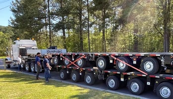 12-Axle Goldhofer P12 Plus for transport & heavy hauling