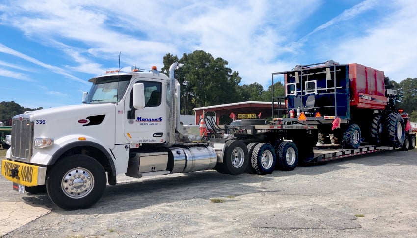 4 - Construction Equipment Heavy Hauling Services by Asset-based Carrier