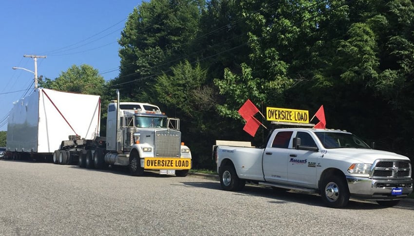 5 - Asset Based Carrier - Transformer Transportation with Flag Service for Oversize Loads